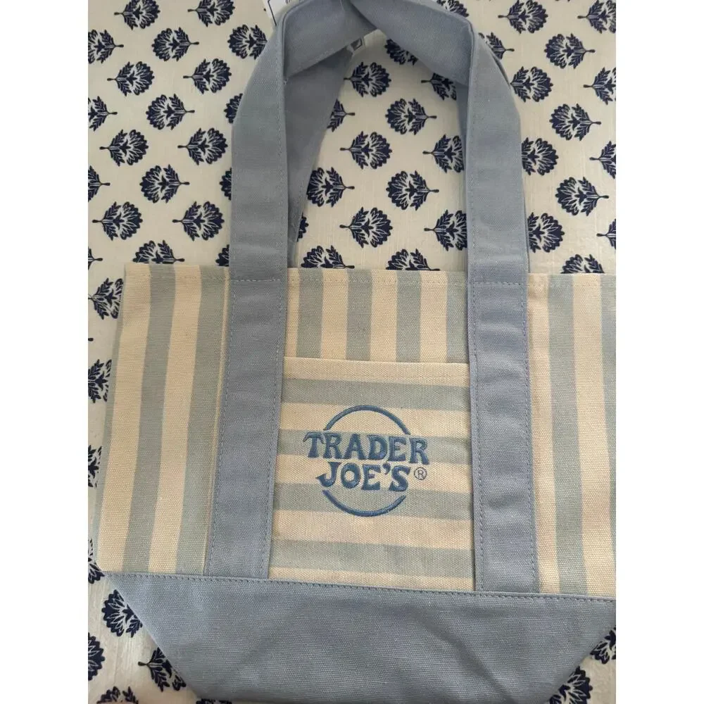 Disney Snow White Striped Custom Made Trader Joes Mini Tote